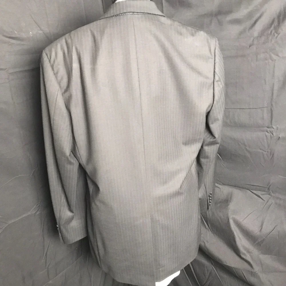 346 Brooks Brothers Sport Coat Mens 42 Striped Wool Stretch Blazer Jacket
